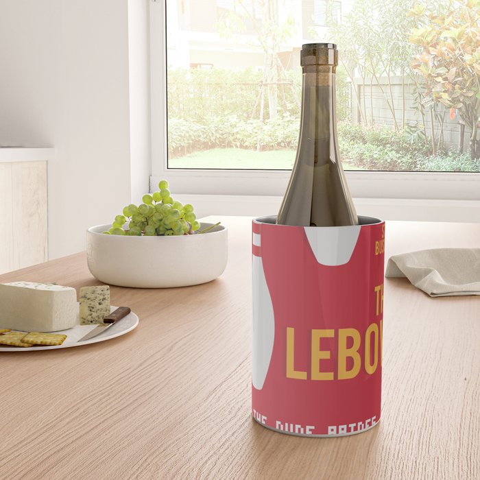 The Big Lebowski, alternative movie poster, Coen brothers film, Jeff Bridges is the dude Wine Chiller Gallery Image 4