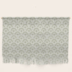 Surfside Deco . Lush Green on Neutral Wall Hanging Gallery Image 1