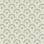 Surfside Deco . Lush Green on Neutral Coffee Mug Gallery Image 2