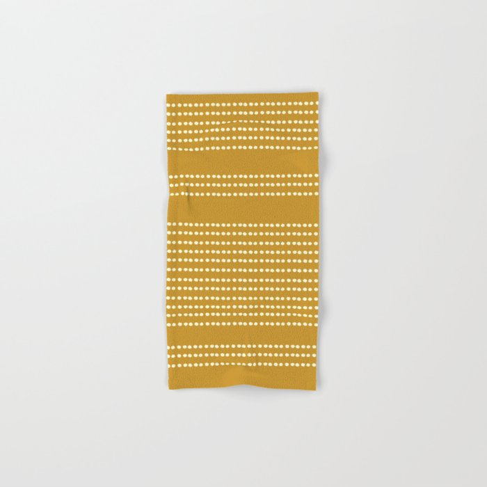 Spotted, African Pattern in Yellow Bath Towel Gallery Image 1