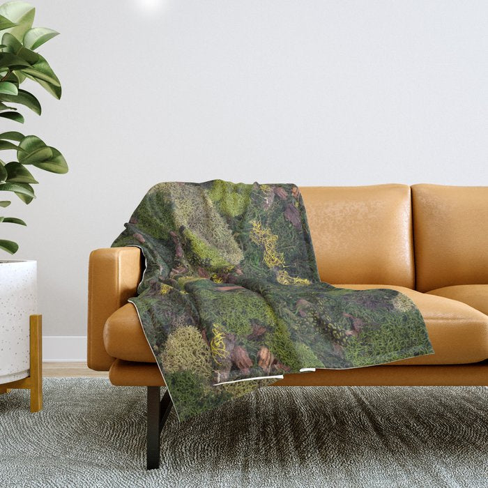 Forest Floor Throw Blanket Gallery Image 1