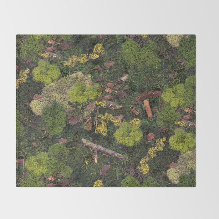 Forest Floor Throw Blanket Gallery Image 2