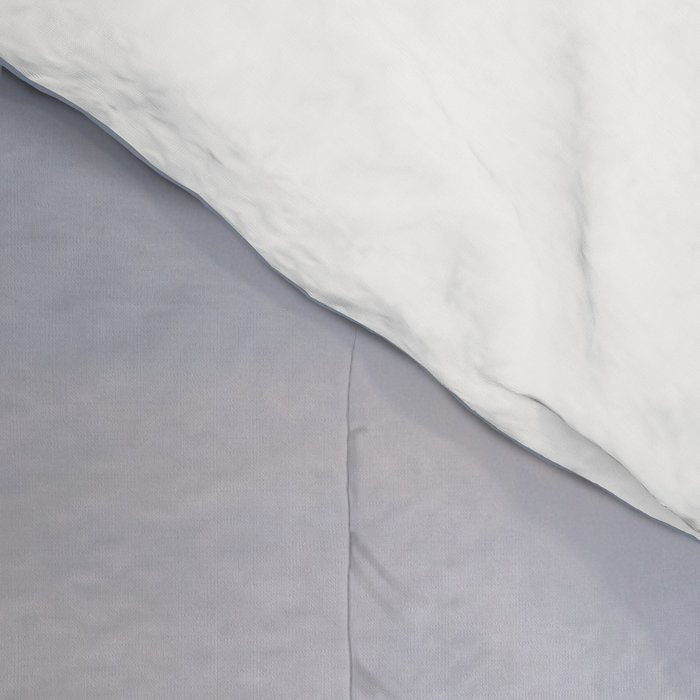 Blush pink clouds in Norway, and dreamy pink and pastel blue - summer sunset nature photography Comforter Gallery Image 4