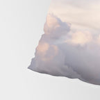 Blush pink clouds in Norway, and dreamy pink and pastel blue - summer sunset nature photography Pillow Sham Gallery Image 4