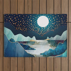 Moon Glow Outdoor Rug Gallery Image 1