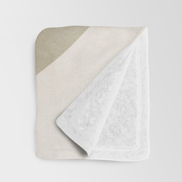 geometric abstract shape Throw Blanket Gallery Image 3