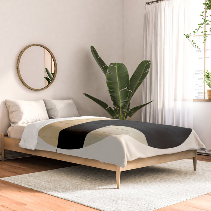 geometric abstract shape Comforter Gallery Image 2