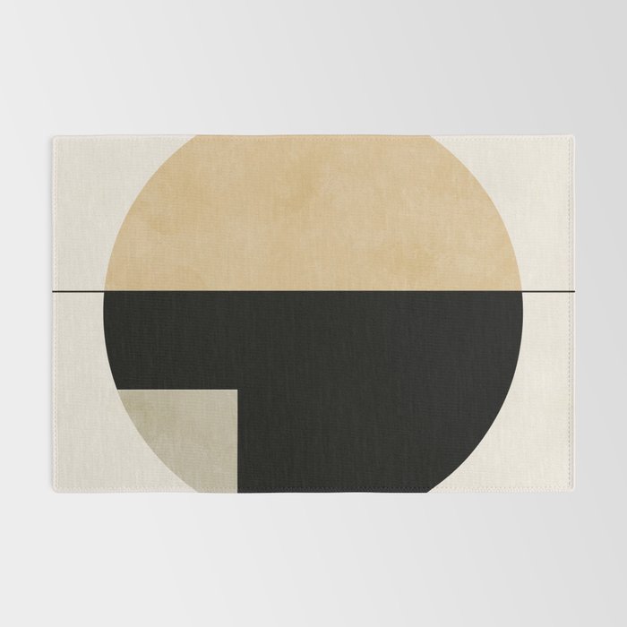 geometric abstract shape Rug Gallery Image 2