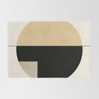 geometric abstract shape Rug Gallery Image 2