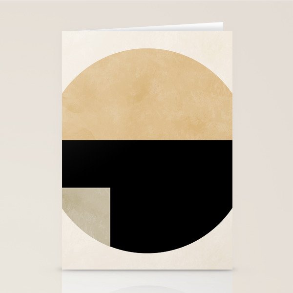 geometric abstract shape Stationery Card Gallery Image 1