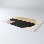 geometric abstract shape Rug Gallery Image 3