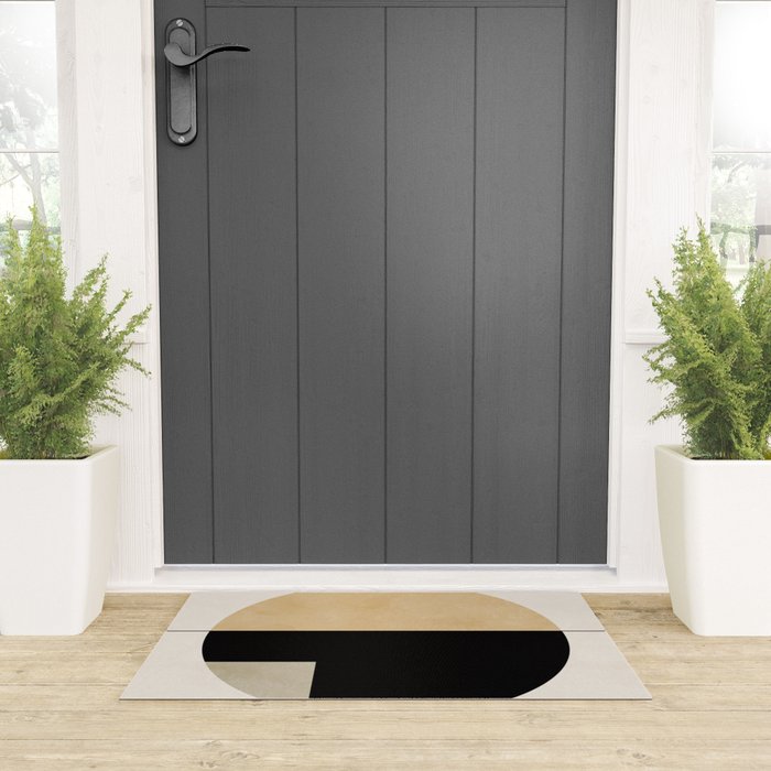 geometric abstract shape Welcome Mat Gallery Image 3