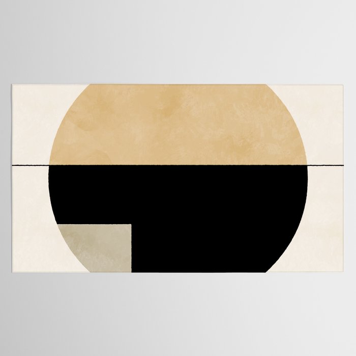geometric abstract shape Tablecloth Gallery Image 2