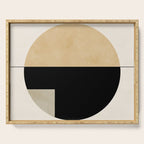 geometric abstract shape Serving Tray Gallery Image 1