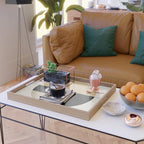 geometric abstract shape Serving Tray Gallery Image 2