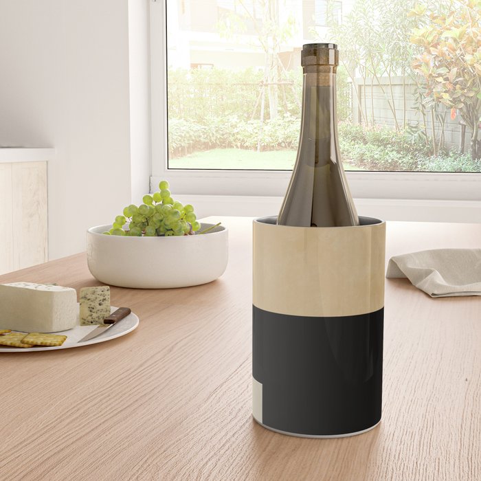 geometric abstract shape Wine Chiller Gallery Image 4