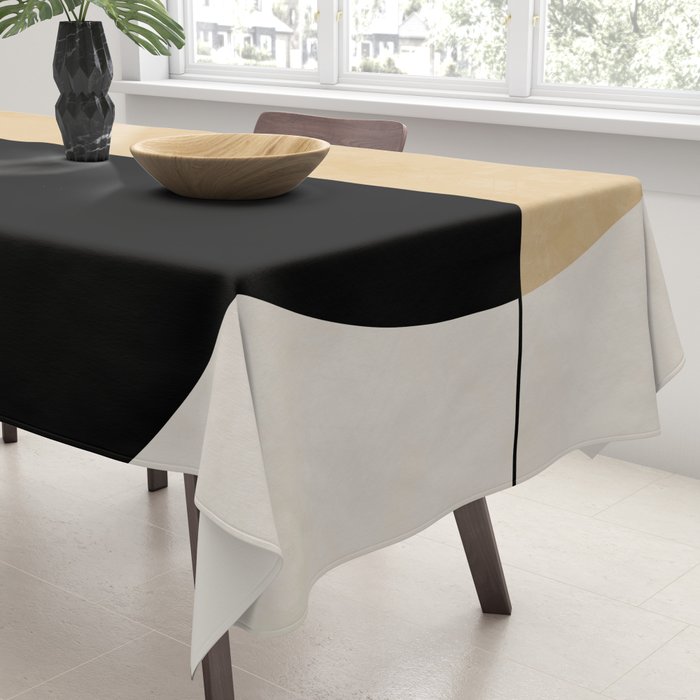 geometric abstract shape Tablecloth Gallery Image 3
