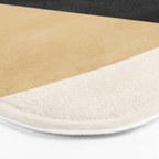 geometric abstract shape Bath Mat Gallery Image 3