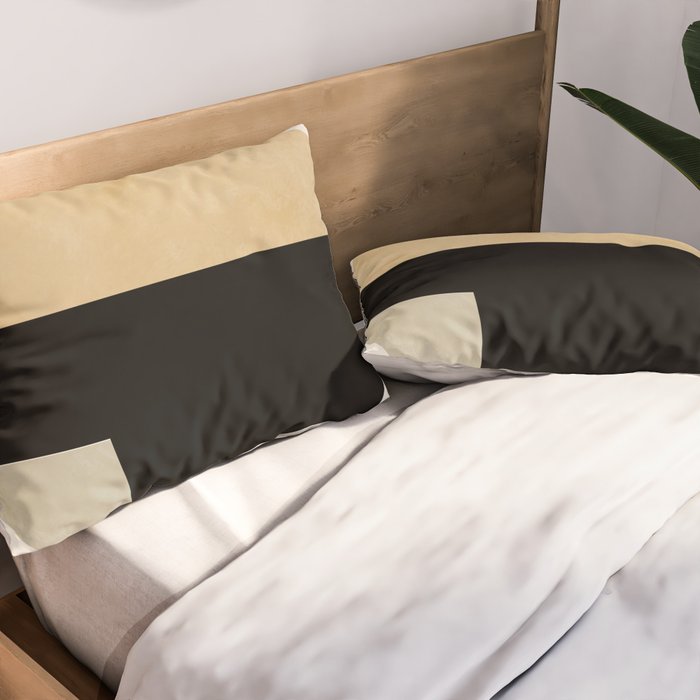 geometric abstract shape Pillow Sham Gallery Image 2