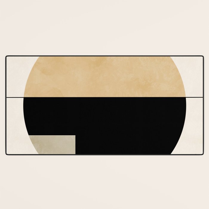 geometric abstract shape Desk Mat Gallery Image 3