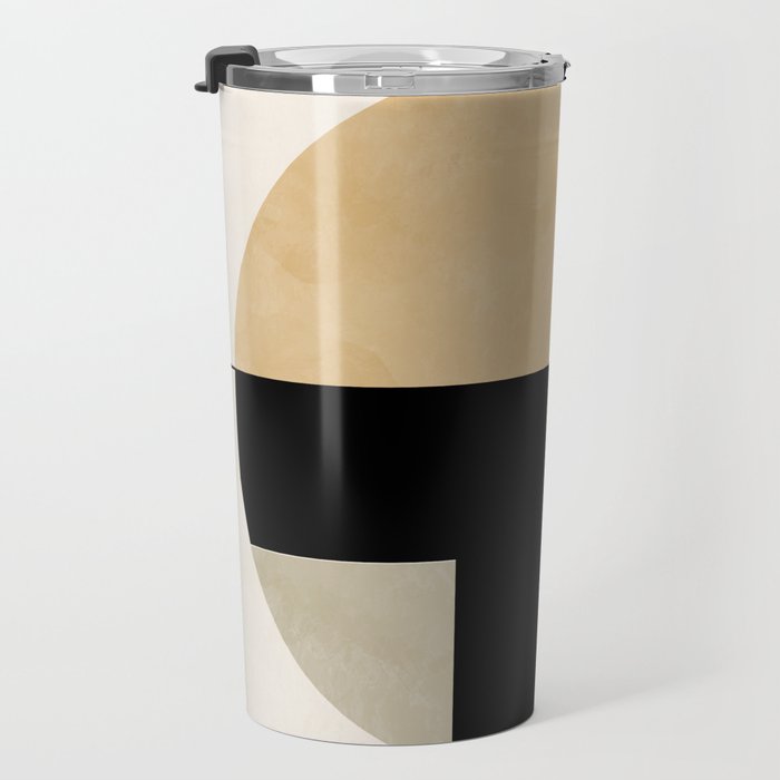 geometric abstract shape Travel Mug Gallery Image 3