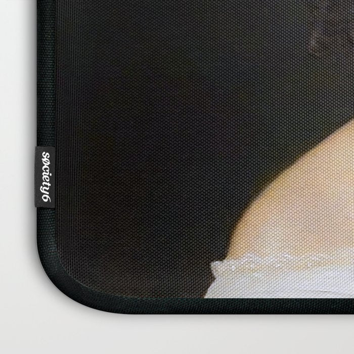 Louise Bubblegum Renaissance Portrait  Eclectic Altered Famous Wall Art Laptop Sleeve Gallery Image 3