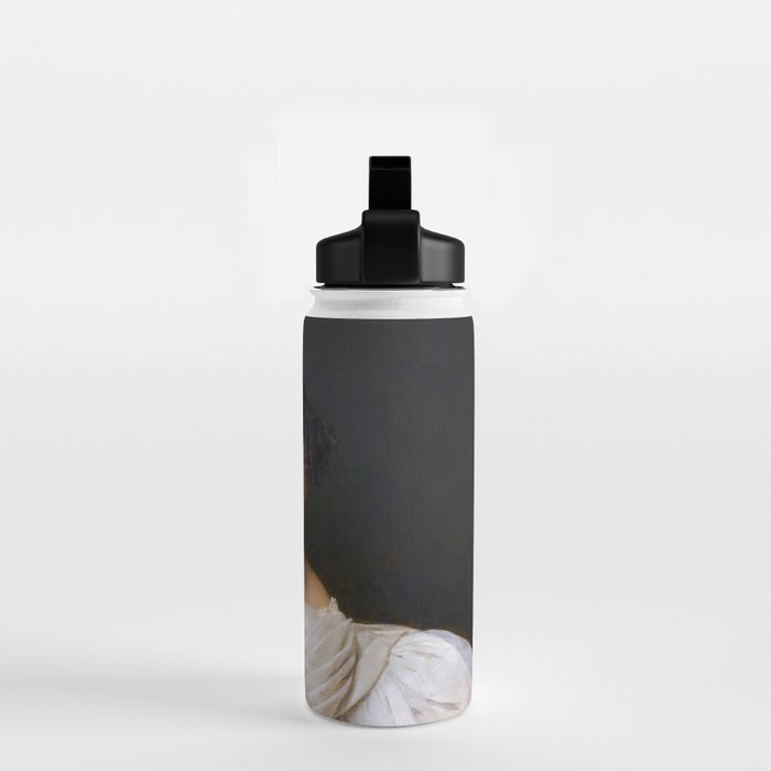 Louise Bubblegum Renaissance Portrait  Eclectic Altered Famous Wall Art Water Bottle Gallery Image 2