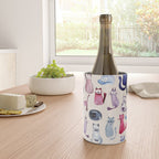 Cats in ink Wine Chiller Gallery Image 4