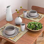 vintage flower vase with check  Placemat Gallery Image 2