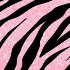 y2k mcbling light pink glitter zebra Coffee Mug Gallery Image 2