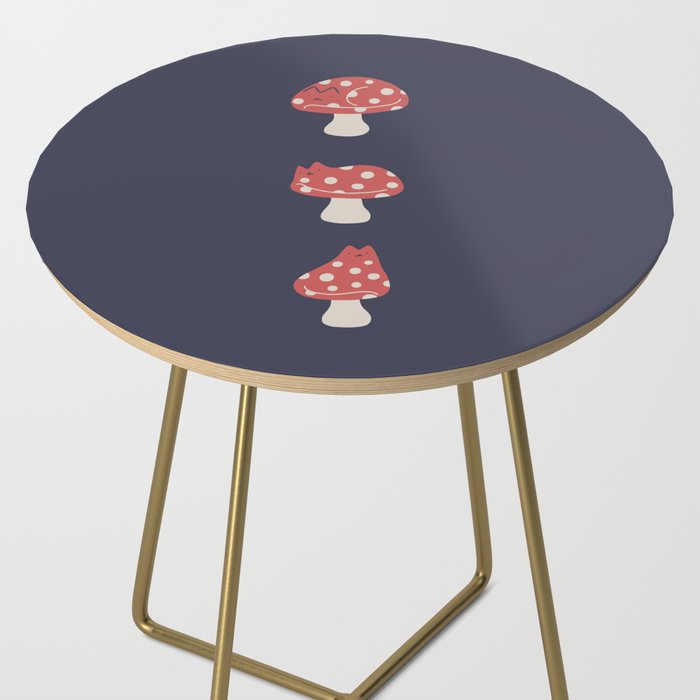 Cat and Plant 48: Cat Mushroom Side Table Gallery Image 2