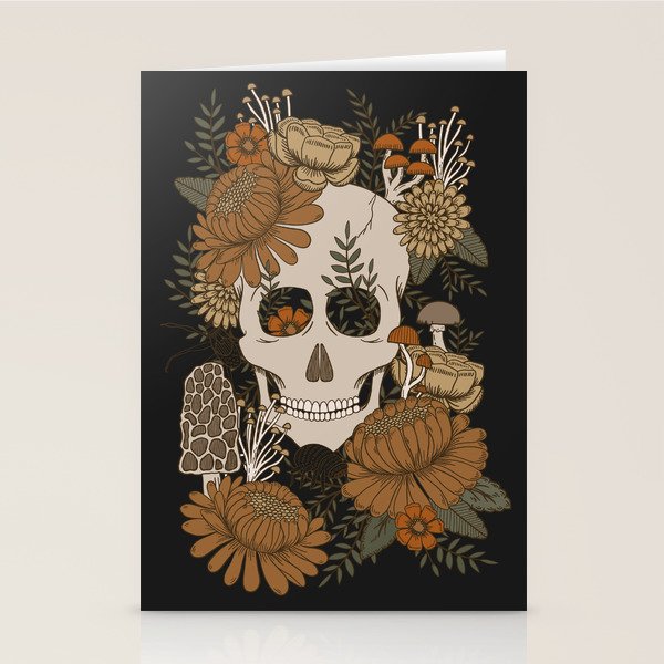 Autumn Skulls Stationery Card Gallery Image 2