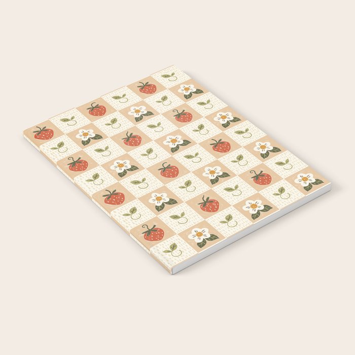 Cottage Strawberries Notebook Gallery Image 2