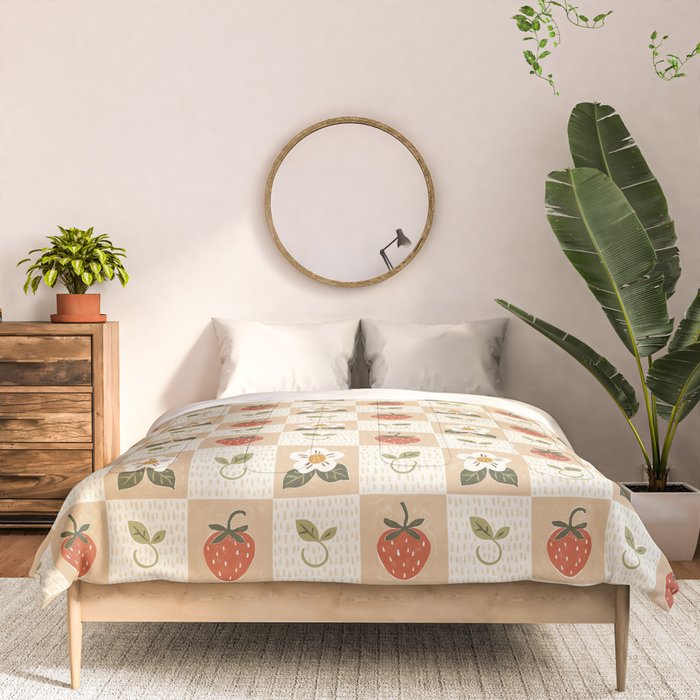 Cottage Strawberries Comforter Gallery Image 3