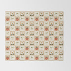 Cottage Strawberries Throw Blanket Gallery Image 2