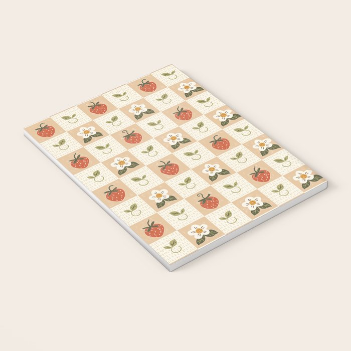 Cottage Strawberries Notebook Gallery Image 3