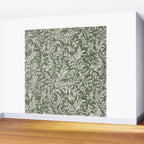 Countryside Bloom Sage Leaf Wall Mural Gallery Image 2