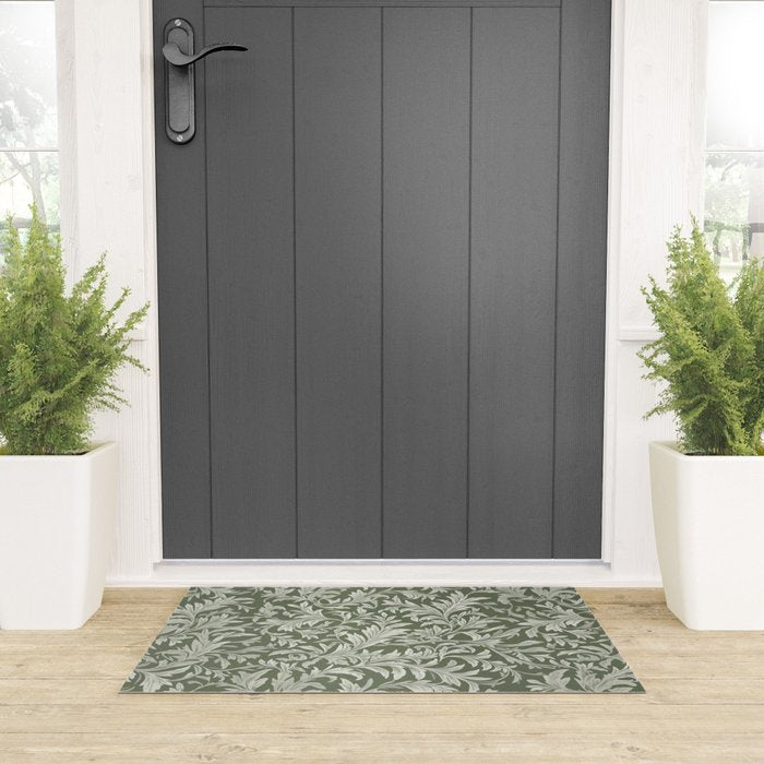 Countryside Bloom Sage Leaf Welcome Mat Gallery Image 3