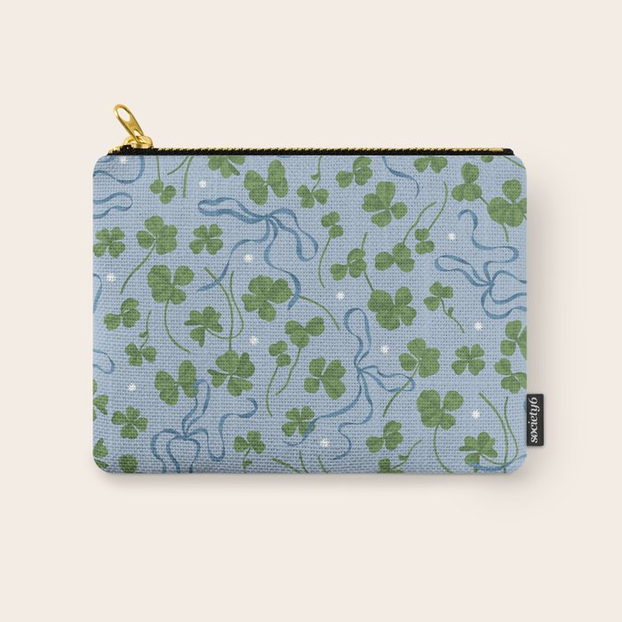 Clover Ribbon Carry All Pouch Gallery Image 1