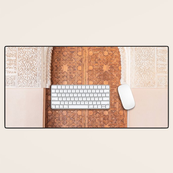 The Majesty of Alhambra, Granada Desk Mat Gallery Image 1