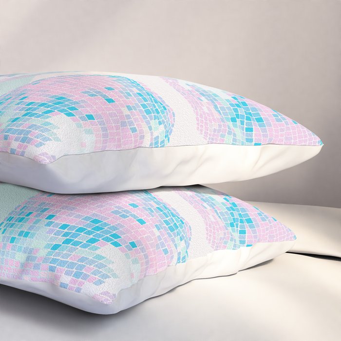 Disco Ball â Pastel Pillow Sham Gallery Image 3