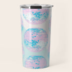 Disco Ball â Pastel Travel Mug Gallery Image 1