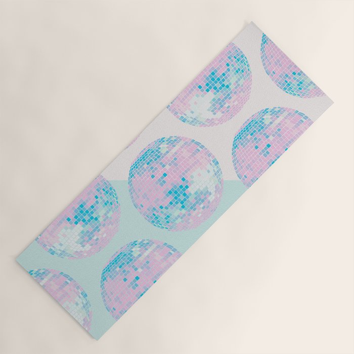 Disco Ball â Pastel Yoga Mat Gallery Image 1
