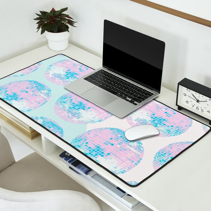 Disco Ball â Pastel Desk Mat Gallery Image 2