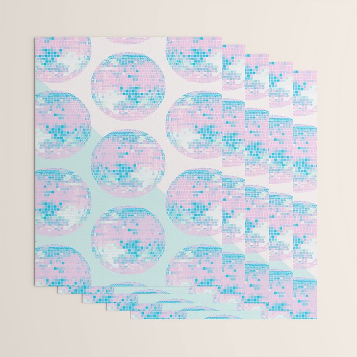 Disco Ball â Pastel Wrapping Paper Gallery Image 3
