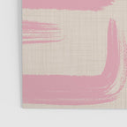 Blush Brushstrokes - Abstract Mid Century Modern Poster Gallery Image 3