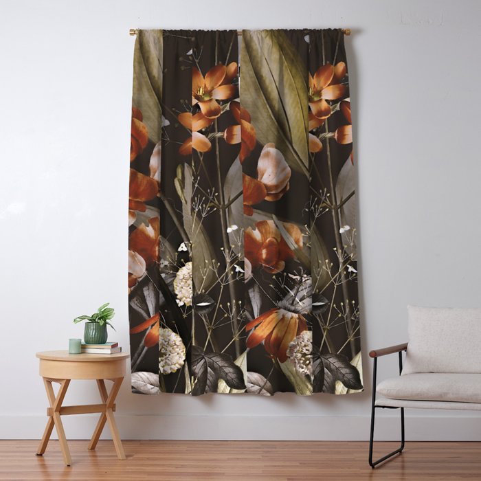 Night Garden Window Curtain Gallery Image 5