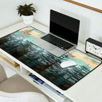 Pine Trees Desk Mat Gallery Image 2