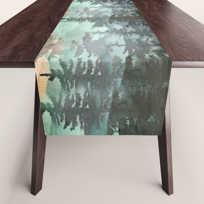 Pine Trees Table Runner Gallery Image 1