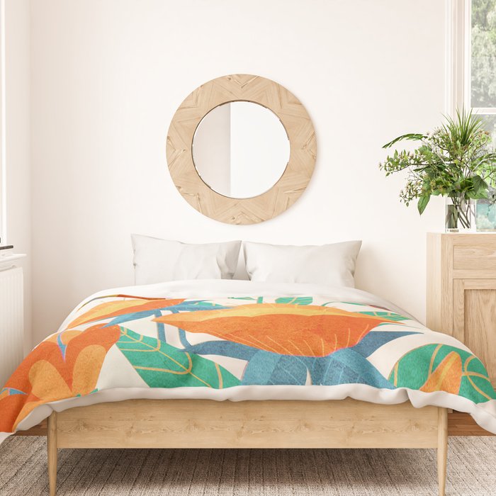 Summer Flowers I Duvet Cover Gallery Image 3